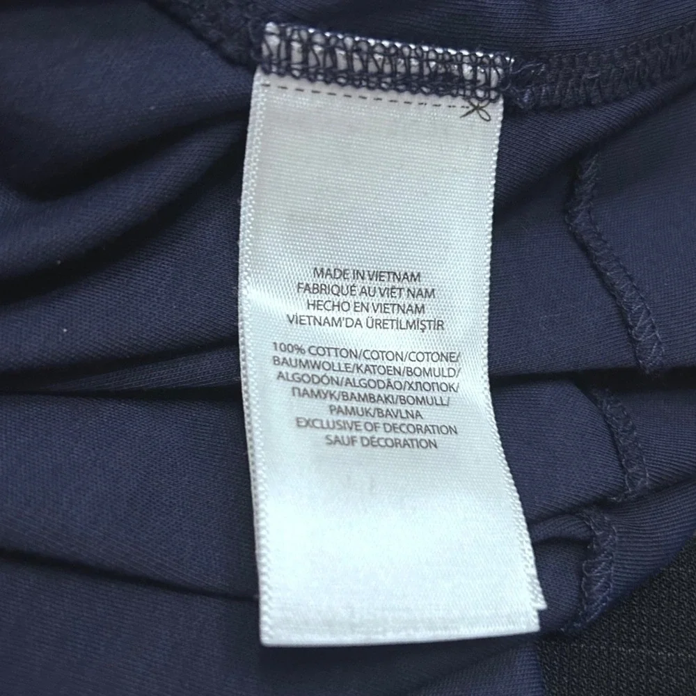 Polo Ralph Lauren Classic Fit Mens Navy Blue Polo Shirt Big Tall LG‎